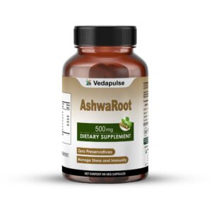 Ashwaroot 500mg Capsules | Premium Ashwagandha Root Extract