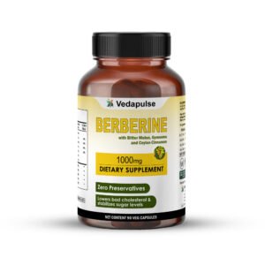 Berberine 1000mg Veg Capsules | Herbal Supplement